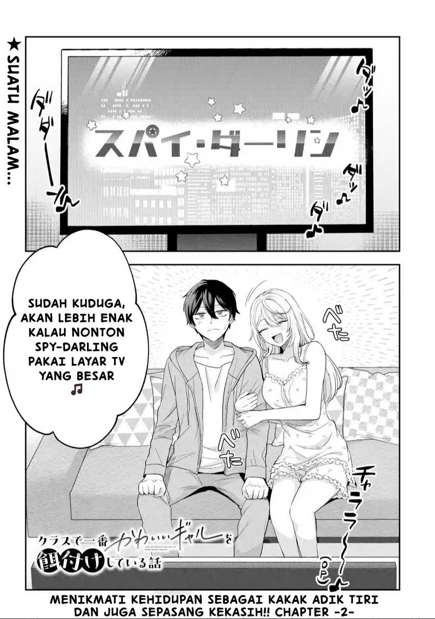 Class de Ichiban Kawaii Gal wo Ezuke Shiteiru Hanashi Chapter 02.1 Gambar 2