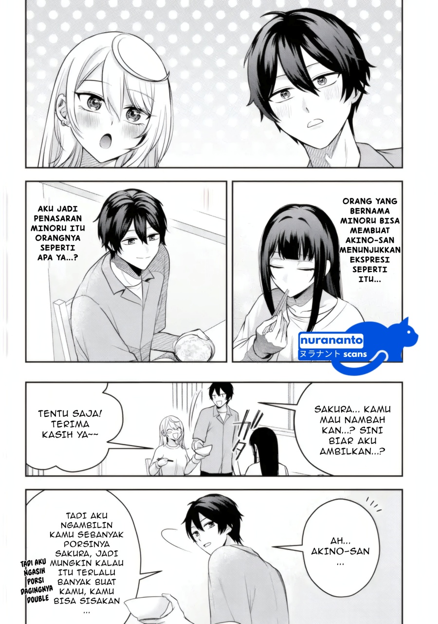Class de Ichiban Kawaii Gal wo Ezuke Shiteiru Hanashi Chapter 04.2 Gambar 12