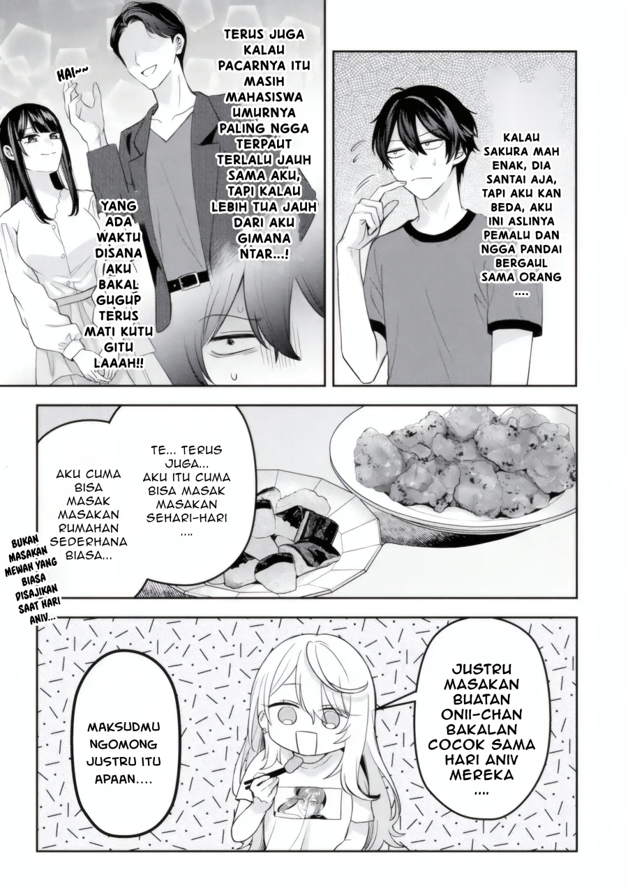 Class de Ichiban Kawaii Gal wo Ezuke Shiteiru Hanashi Chapter 07.2 Gambar 4