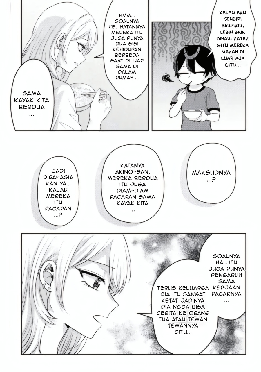 Class de Ichiban Kawaii Gal wo Ezuke Shiteiru Hanashi Chapter 07.2 Gambar 5