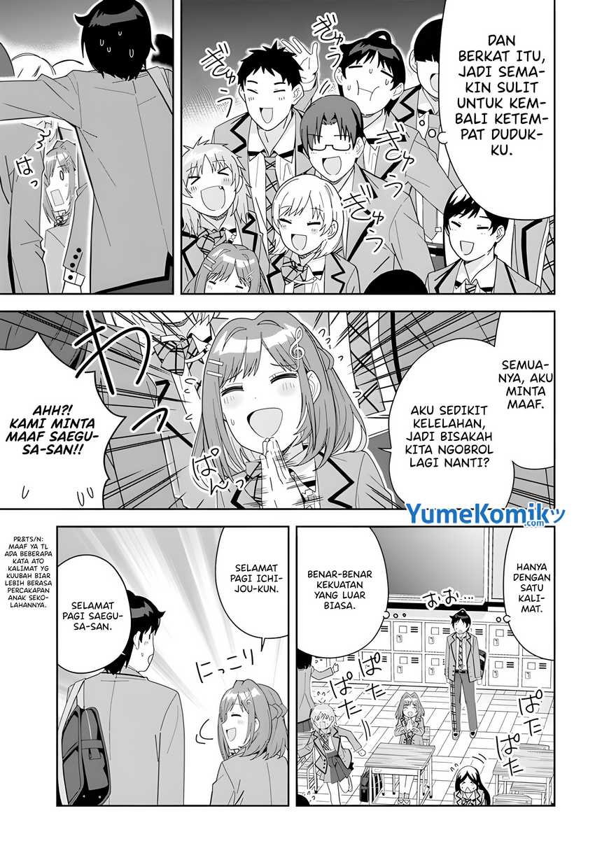 Classmate no Moto Idol ga, Tonikaku Kyodou Fushin Nan desu Chapter 03 Gambar 4