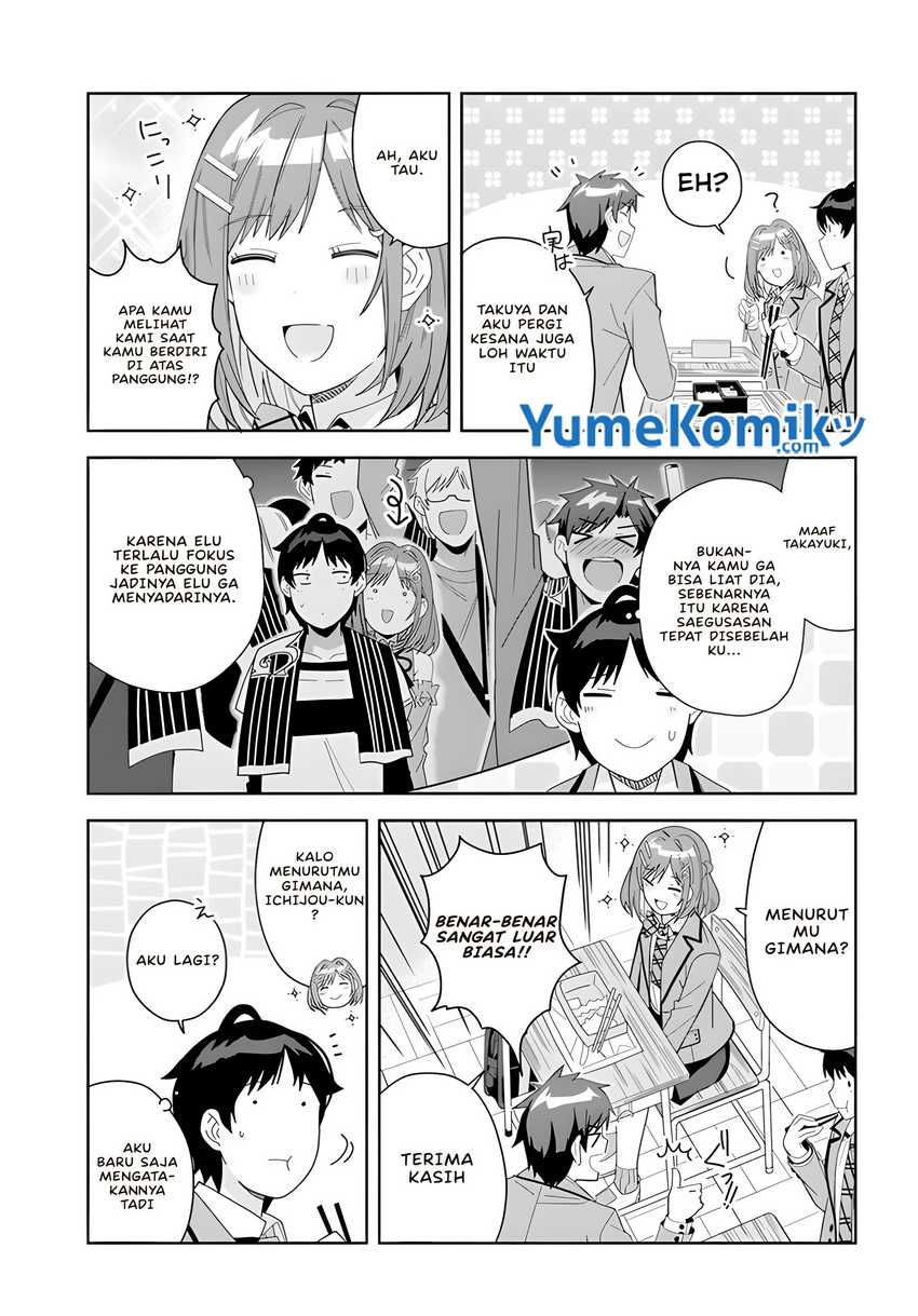 Classmate no Moto Idol ga, Tonikaku Kyodou Fushin Nan desu Chapter 03 Gambar 8