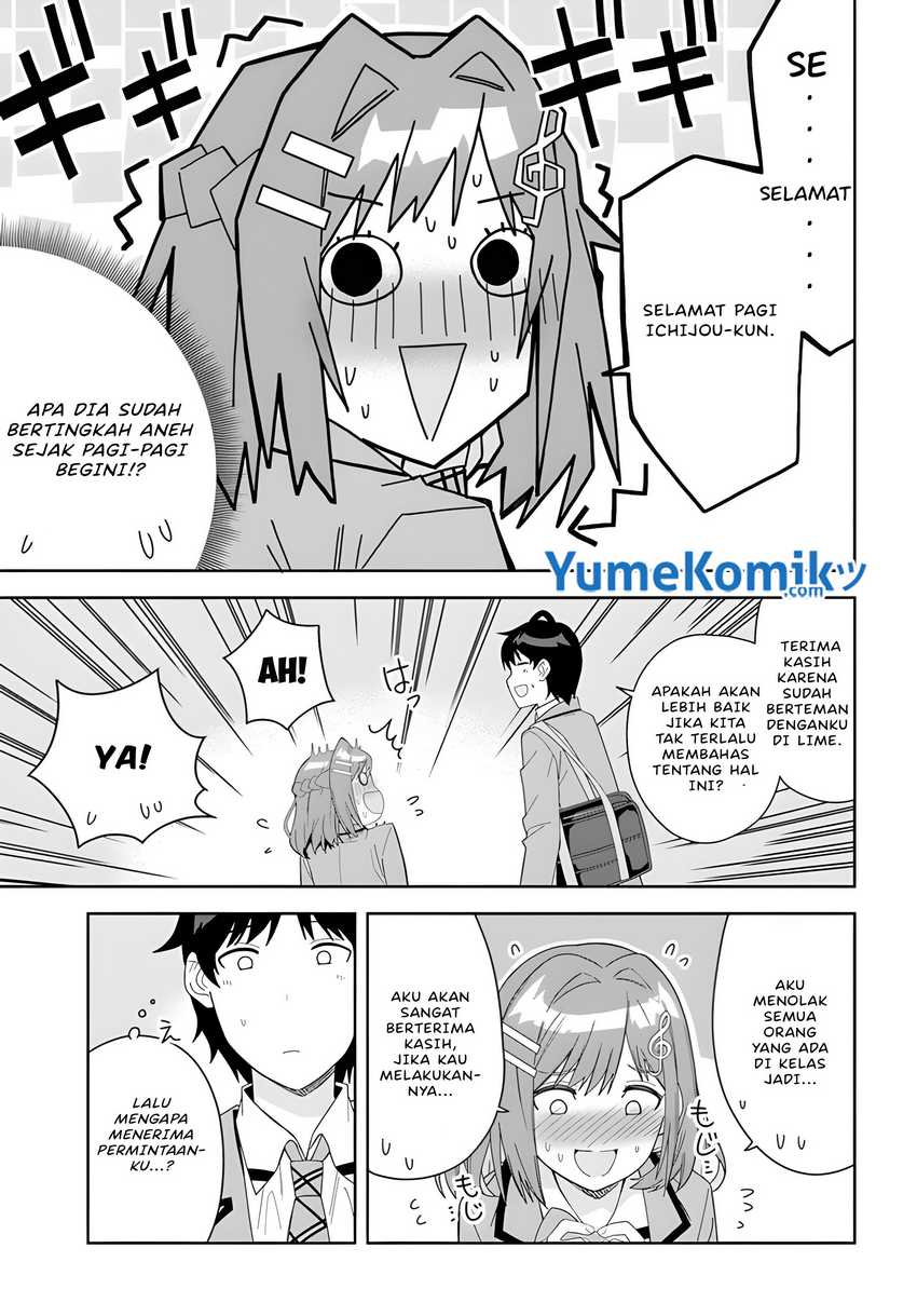 Classmate no Moto Idol ga, Tonikaku Kyodou Fushin Nan desu Chapter 03 Gambar 20