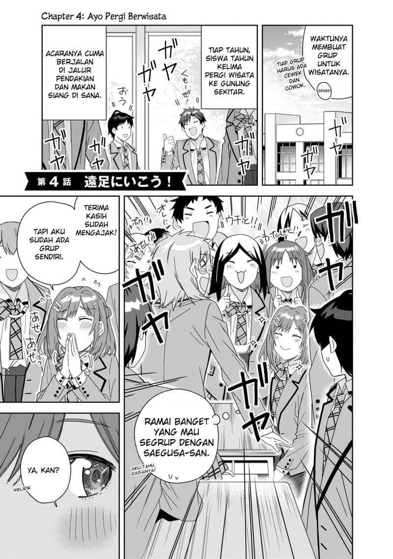 Classmate no Moto Idol ga, Tonikaku Kyodou Fushin Nan desu Chapter 04 Gambar 1