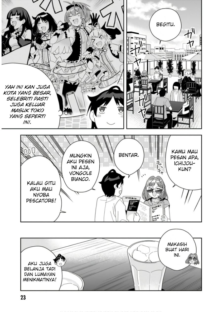 Classmate no Moto Idol ga, Tonikaku Kyodou Fushin Nan desu Chapter 06 Gambar 23