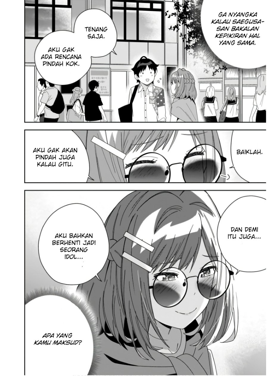 Classmate no Moto Idol ga, Tonikaku Kyodou Fushin Nan desu Chapter 06 Gambar 34