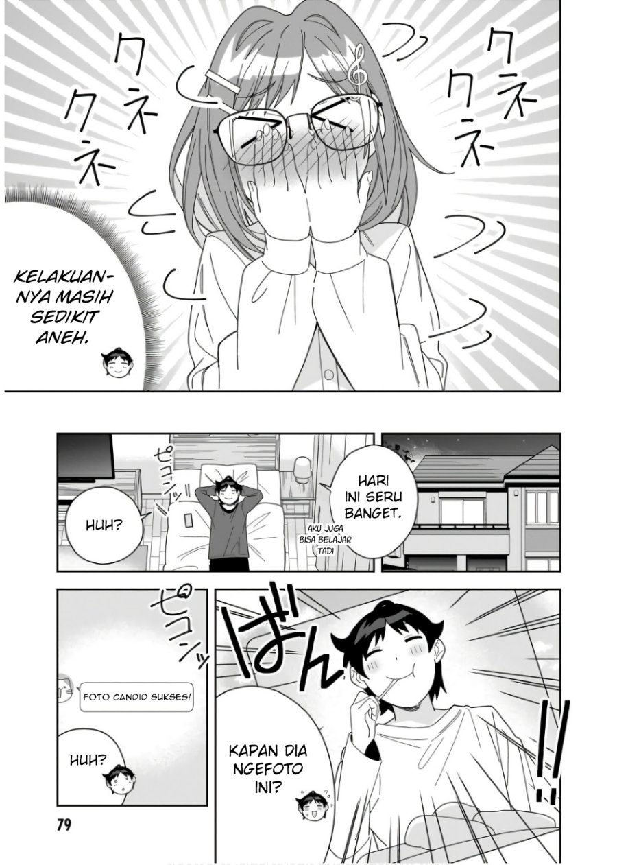 Classmate no Moto Idol ga, Tonikaku Kyodou Fushin Nan desu Chapter 08 Gambar 15