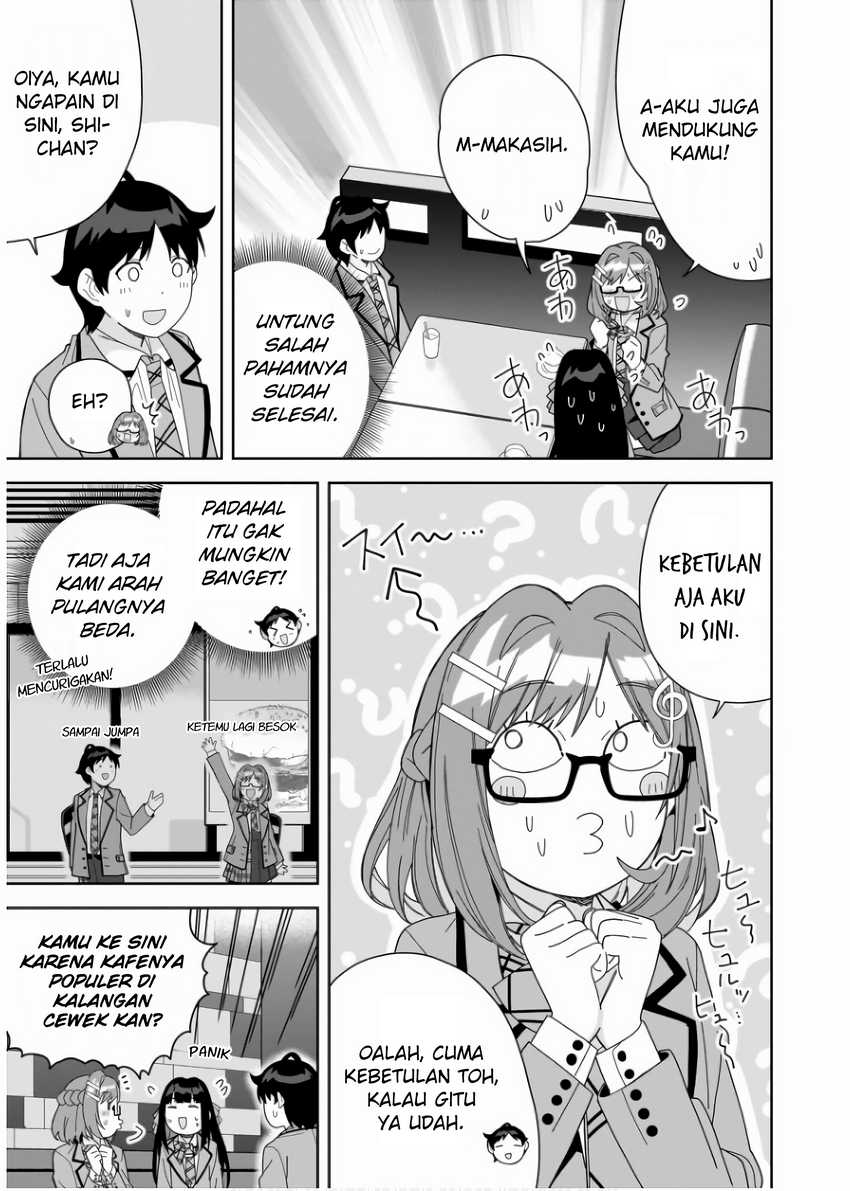 Classmate no Moto Idol ga, Tonikaku Kyodou Fushin Nan desu Chapter 09 Gambar 3