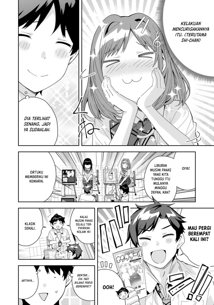 Classmate no Moto Idol ga, Tonikaku Kyodou Fushin Nan desu Chapter 16 Gambar 4