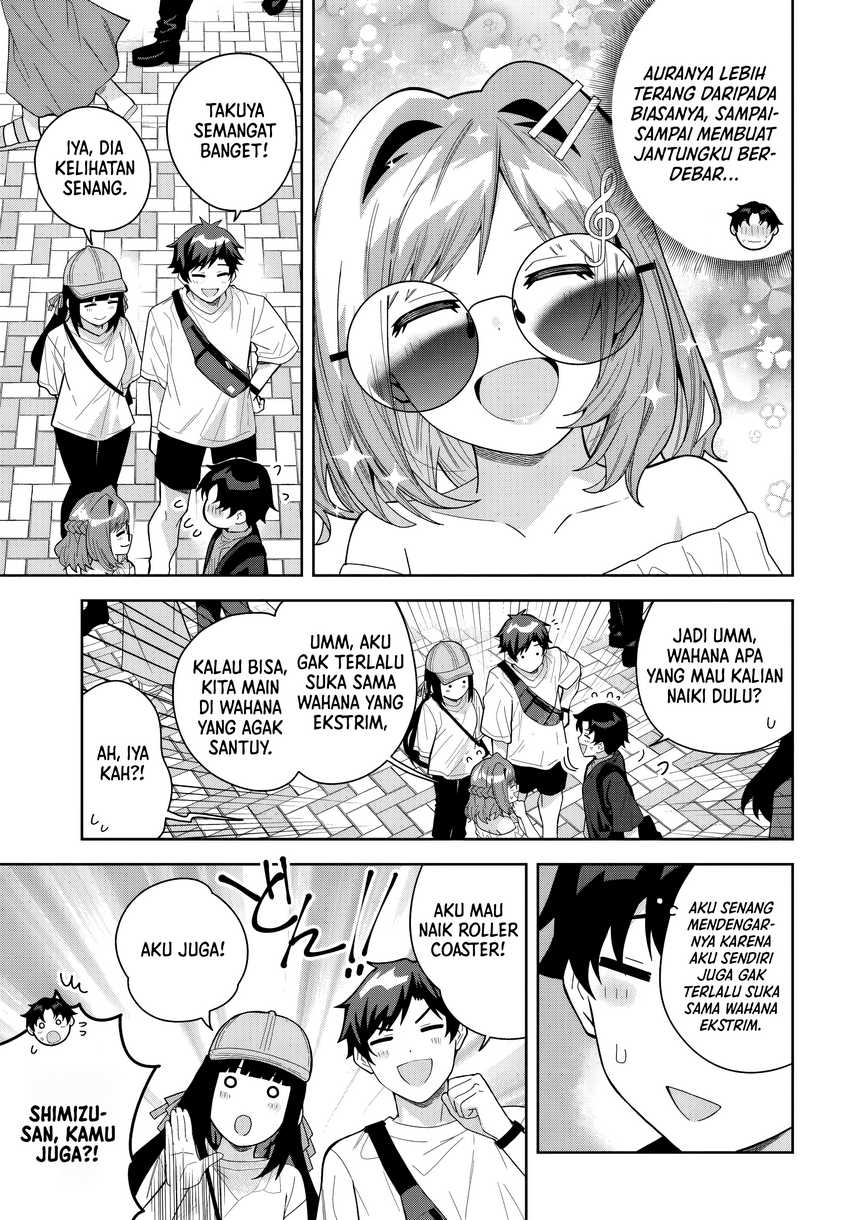 Classmate no Moto Idol ga, Tonikaku Kyodou Fushin Nan desu Chapter 21 Gambar 3