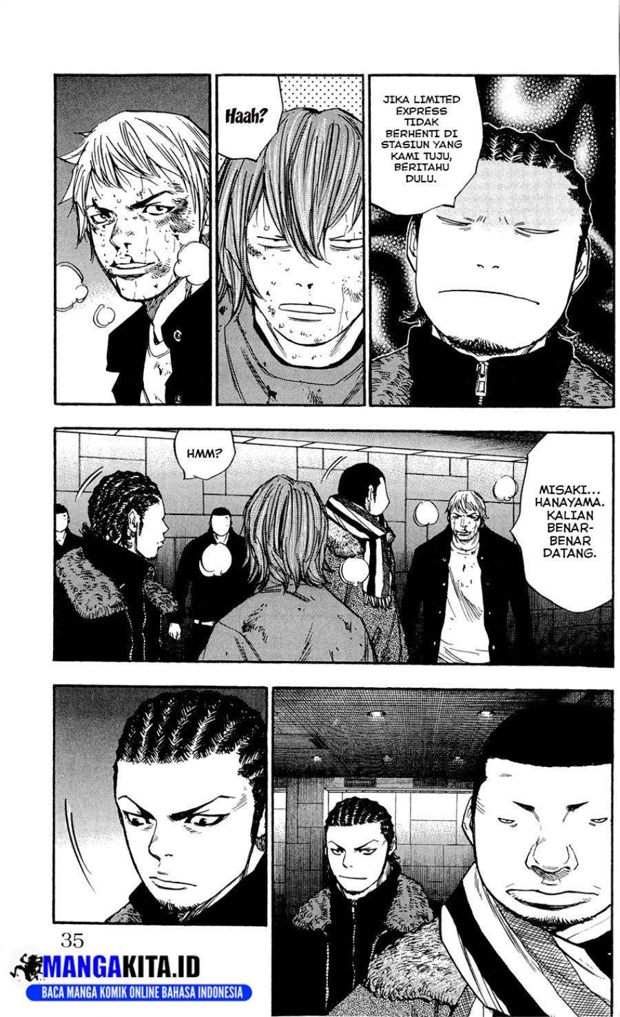 Clover (Tetshuhiro Hirakawa) Chapter 104 Gambar 6