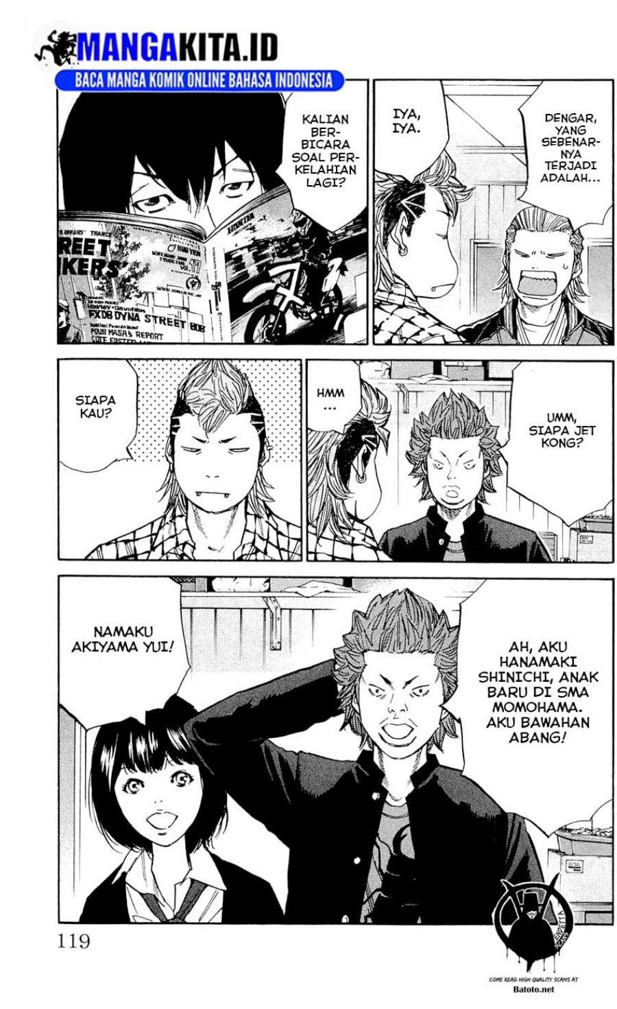 Clover (Tetshuhiro Hirakawa) Chapter 121 Gambar 14