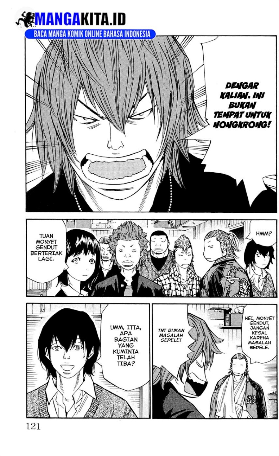 Clover (Tetshuhiro Hirakawa) Chapter 121 Gambar 16