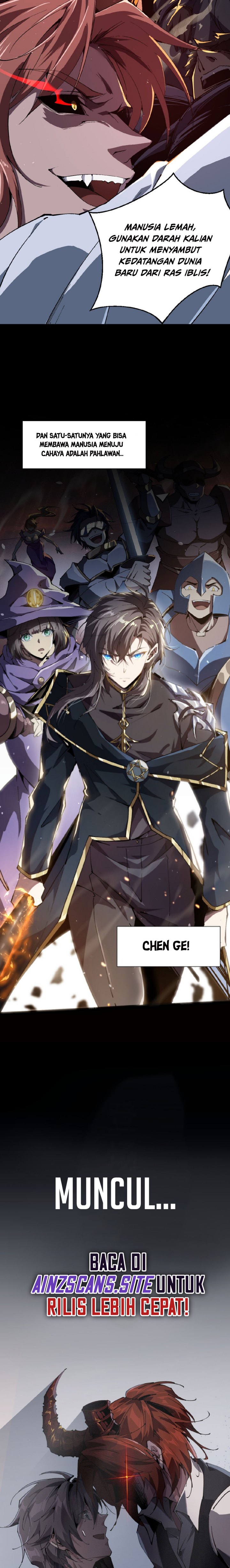 Clumsy Me Rising in the Villain’s Camp I am the King of the Game Chapter 00 Gambar 5