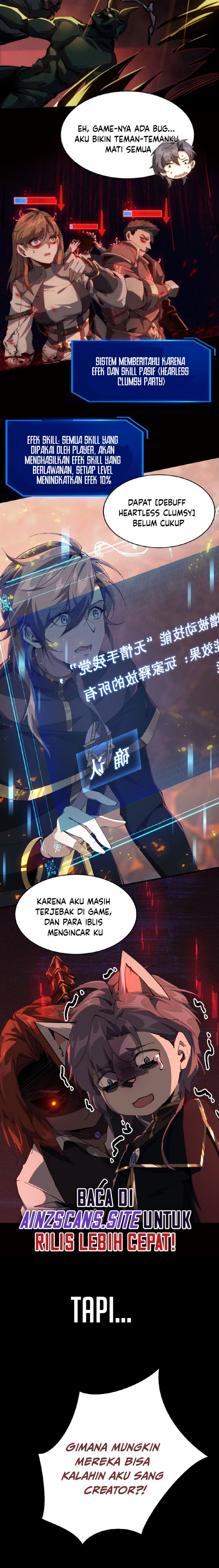 Clumsy Me Rising in the Villain’s Camp I am the King of the Game Chapter 00 Gambar 7