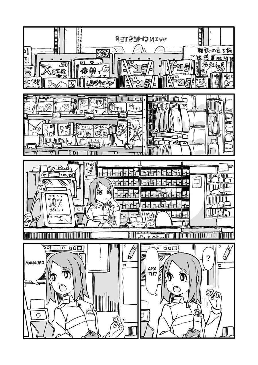 Convenience Store of the Dead ~The Convenience Store Clerk Will Get Rescued in 100 Days~ Chapter 01 Gambar 1
