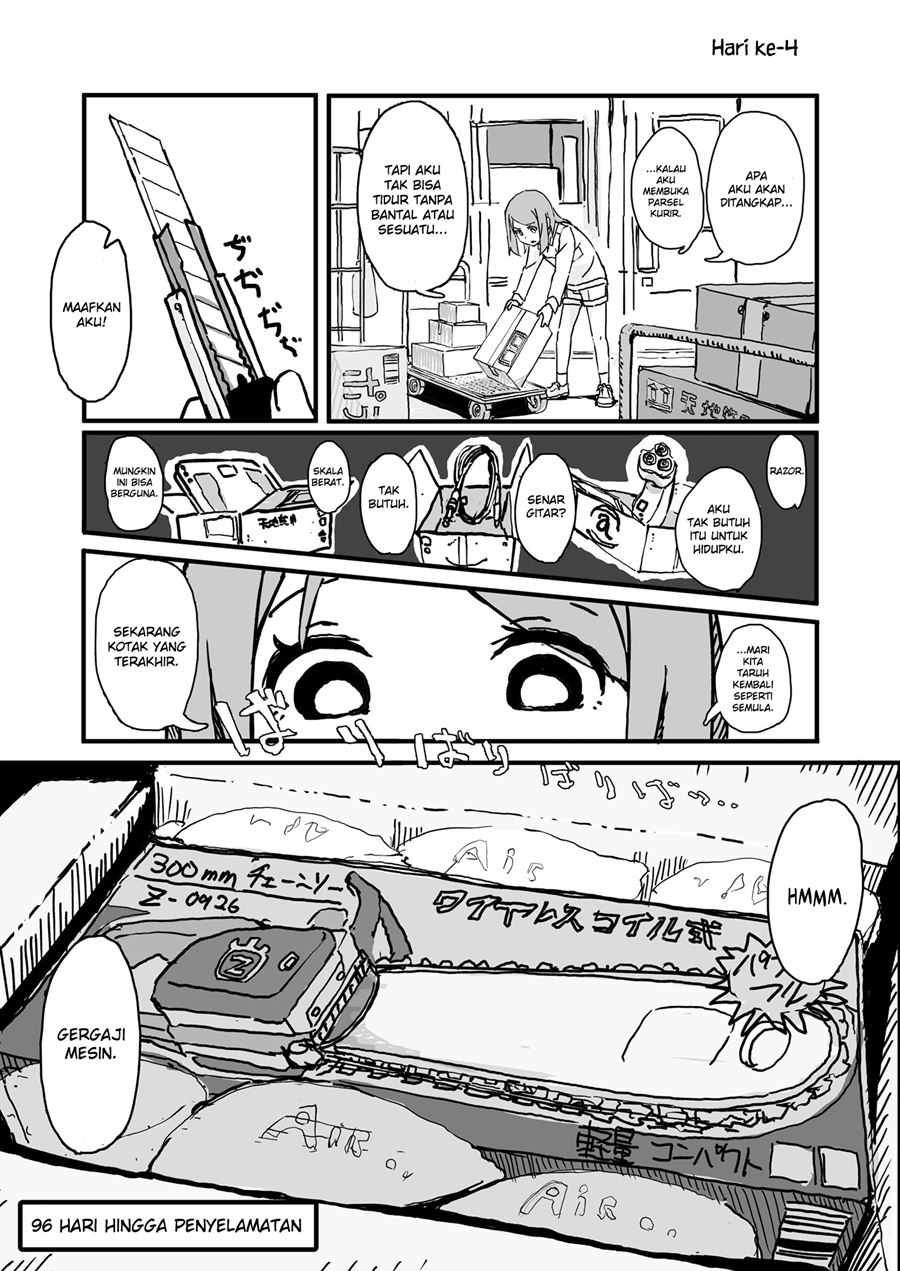 Convenience Store of the Dead ~The Convenience Store Clerk Will Get Rescued in 100 Days~ Chapter 04 Gambar 1