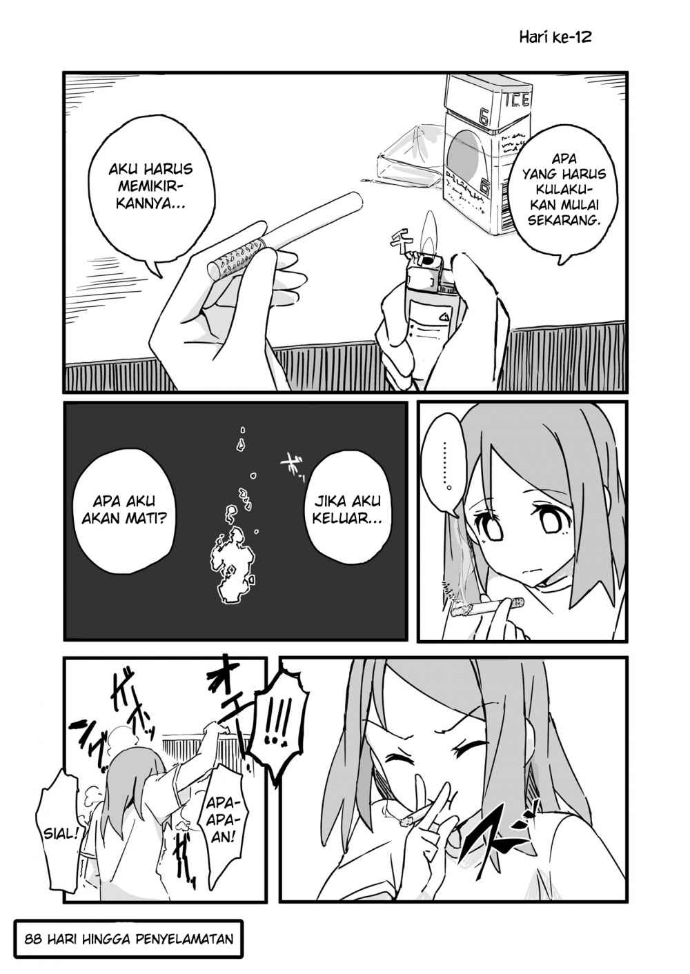 Convenience Store of the Dead ~The Convenience Store Clerk Will Get Rescued in 100 Days~ Chapter 12 Gambar 1