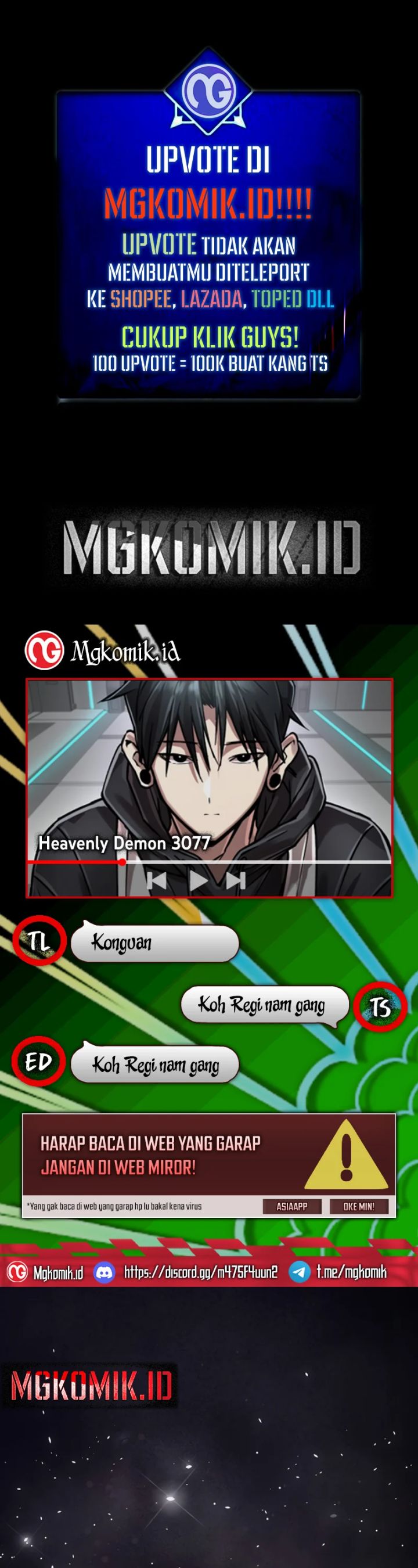 Cosmic Heavenly Demon 3077 Chapter 01 Gambar 1