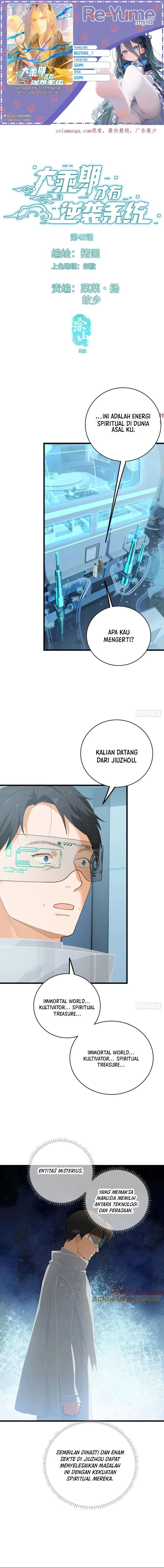 Counterattacking System Available At The Grand Ascension Stage Chapter 45 Gambar 1