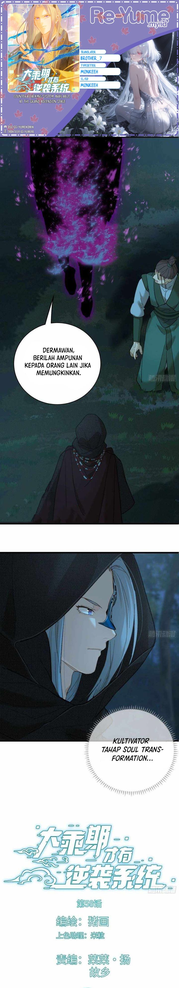 Counterattacking System Available At The Grand Ascension Stage Chapter 58 Gambar 1