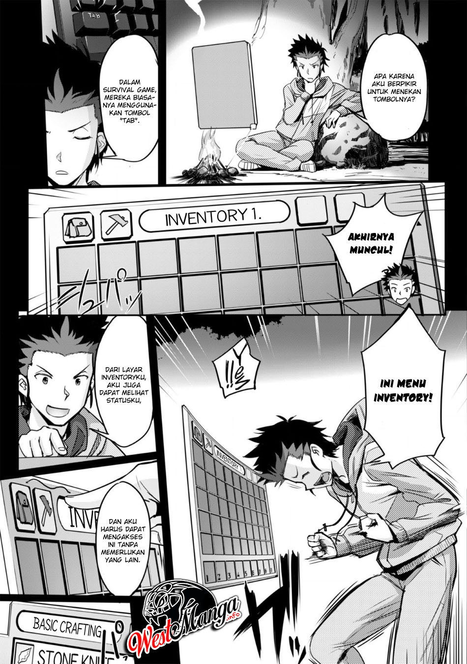 Craft Game no Nouryoku de Isekai Kouryaku!! Chapter 01.1 Gambar 18