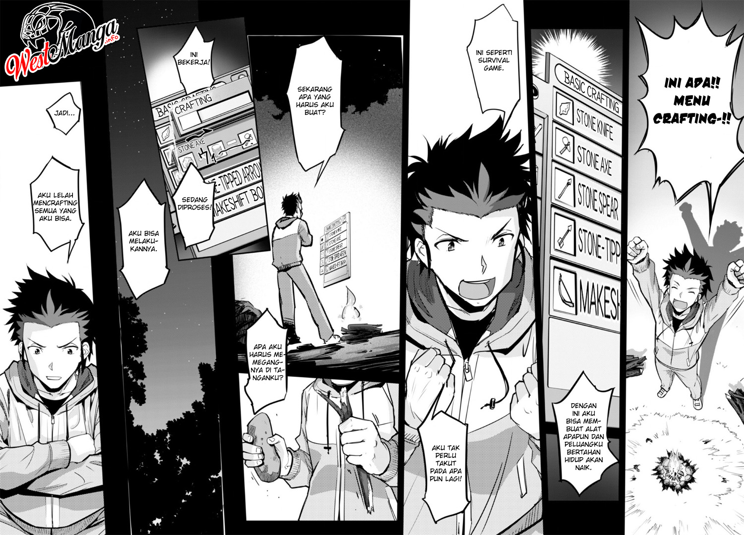 Craft Game no Nouryoku de Isekai Kouryaku!! Chapter 01.1 Gambar 19