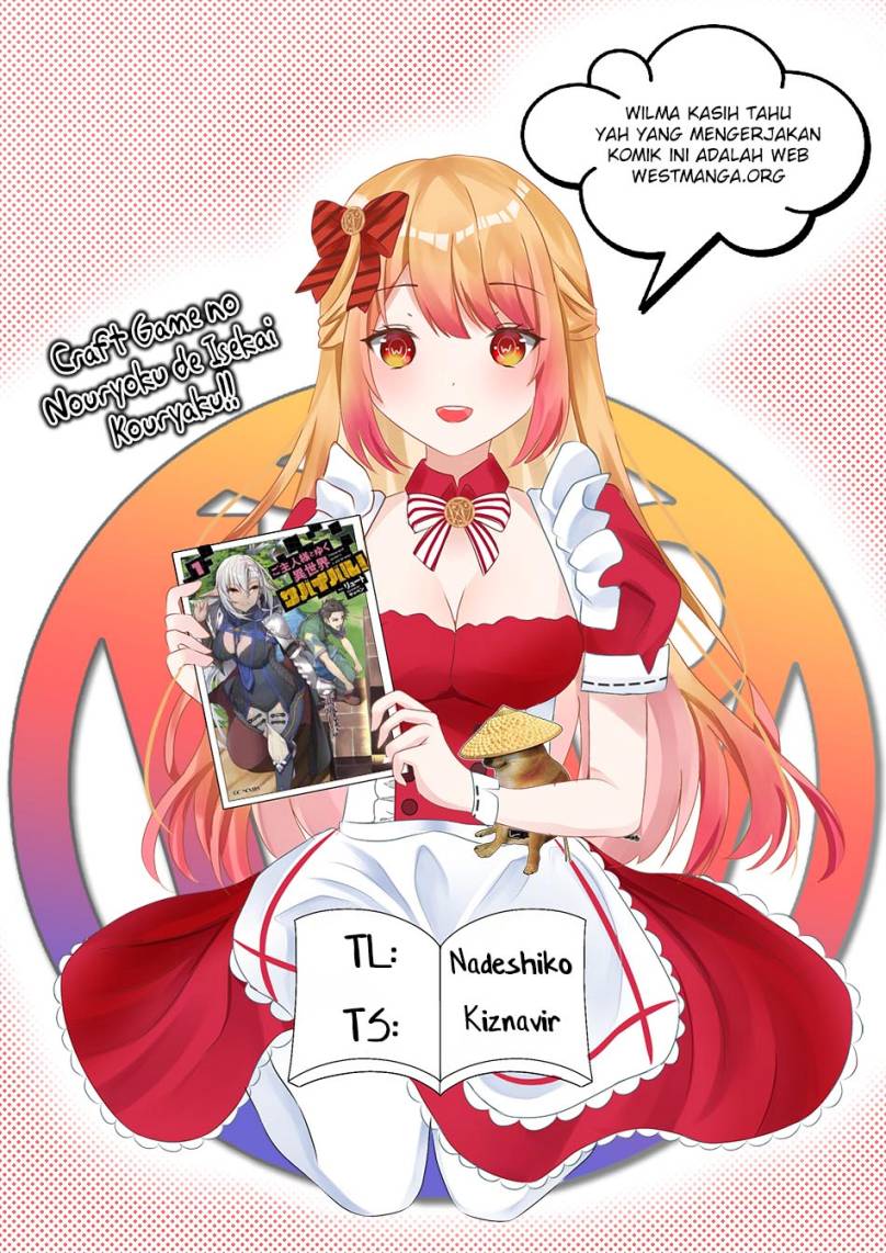 Craft Game no Nouryoku de Isekai Kouryaku!! Chapter 32 Gambar 1