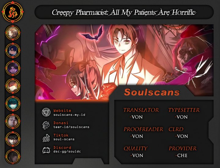 Creepy Pharmacist: All My Patients Are Horrific Chapter 23 Gambar 1