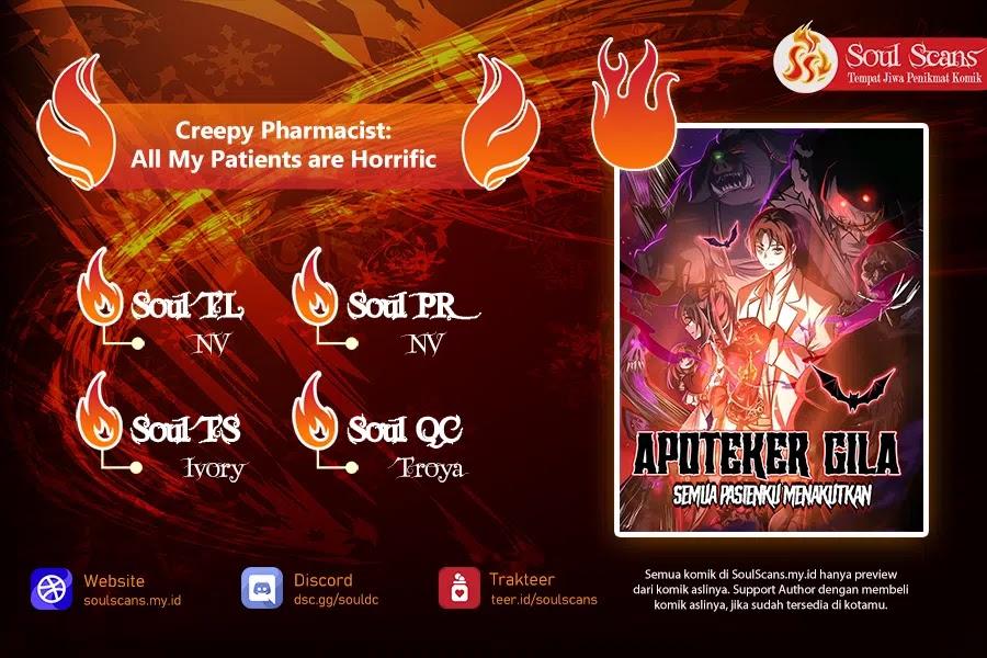Creepy Pharmacist: All My Patients Are Horrific Chapter 89 Gambar 1