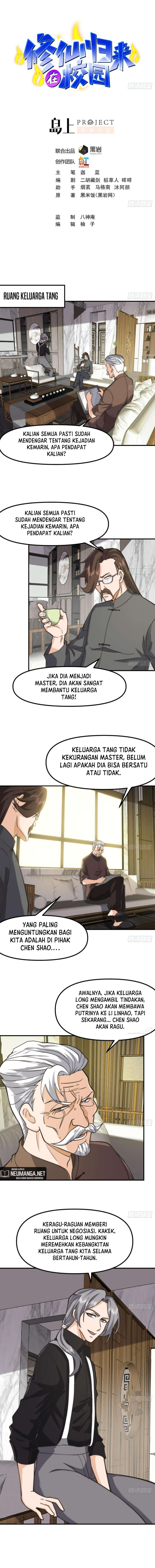 Cultivation Return on Campus Chapter 425 Gambar 1