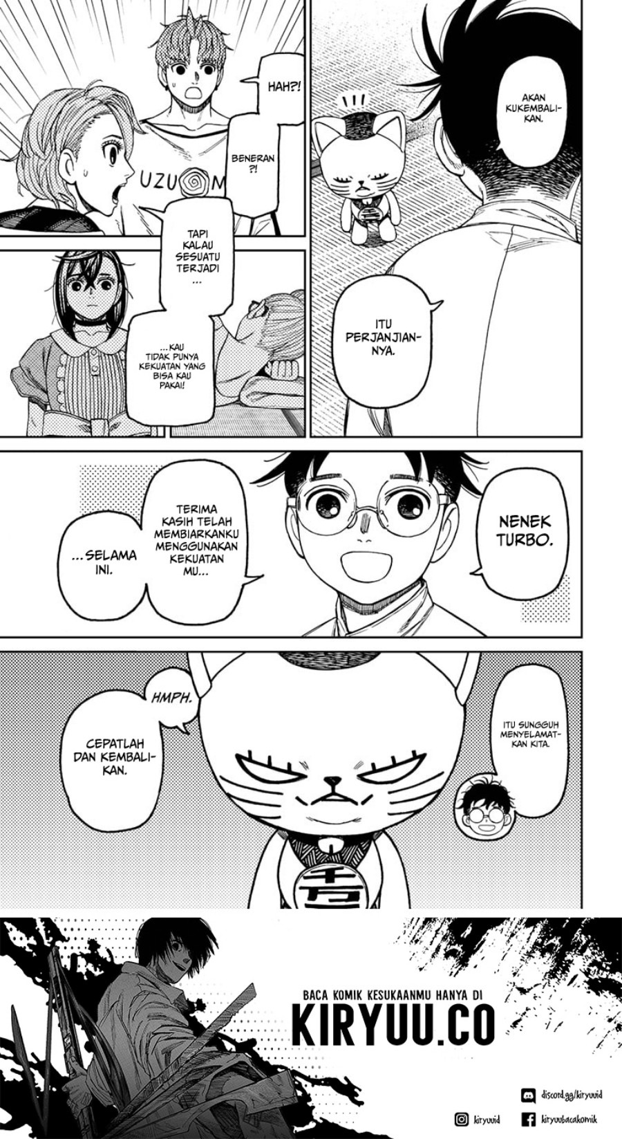 DANDADAN Chapter 165 Gambar 15