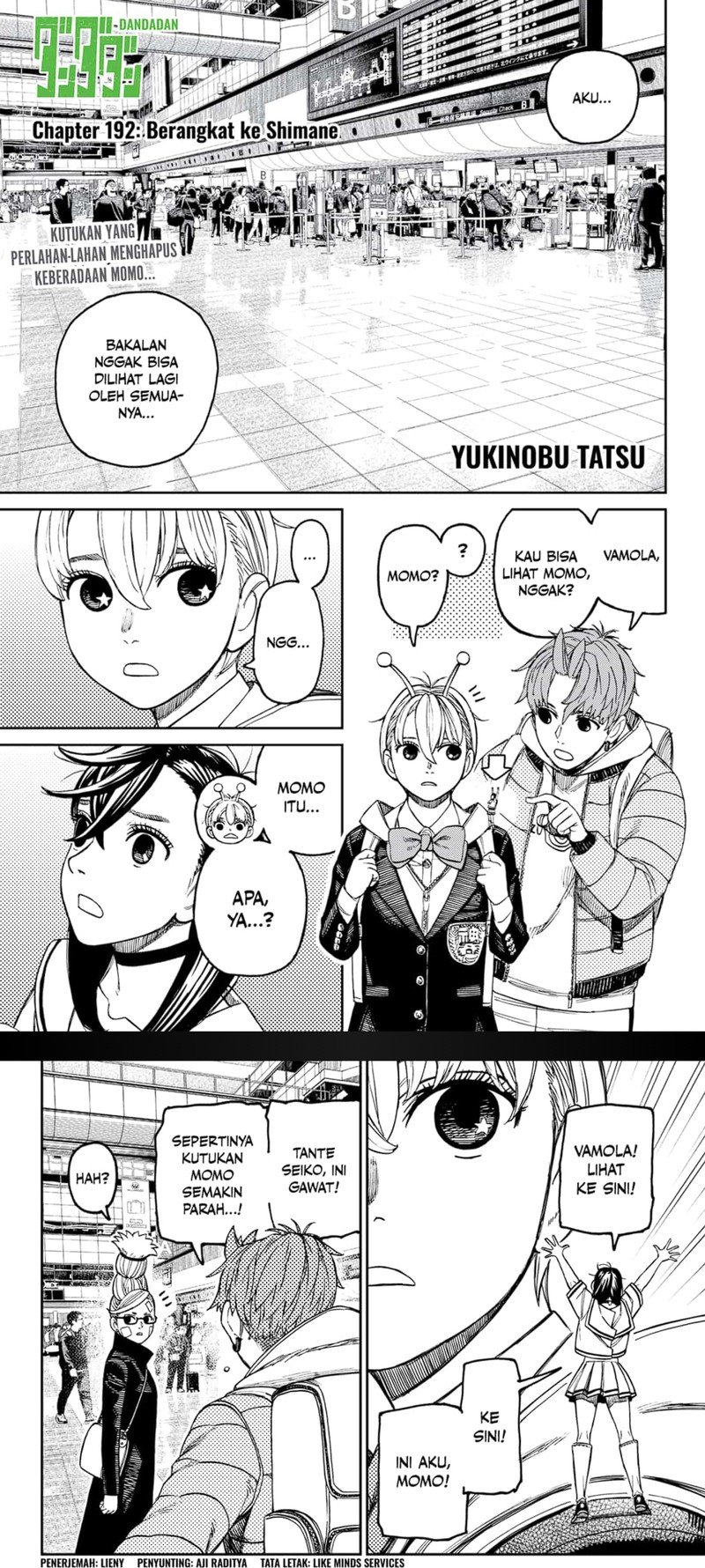 DANDADAN Chapter 192 Gambar 1