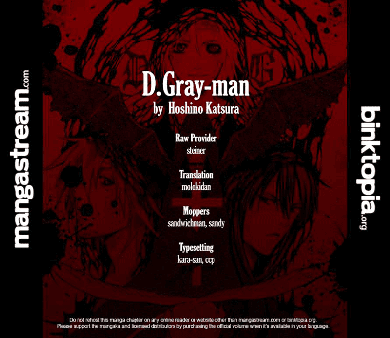 D Gray Man Chapter 204 Gambar 31