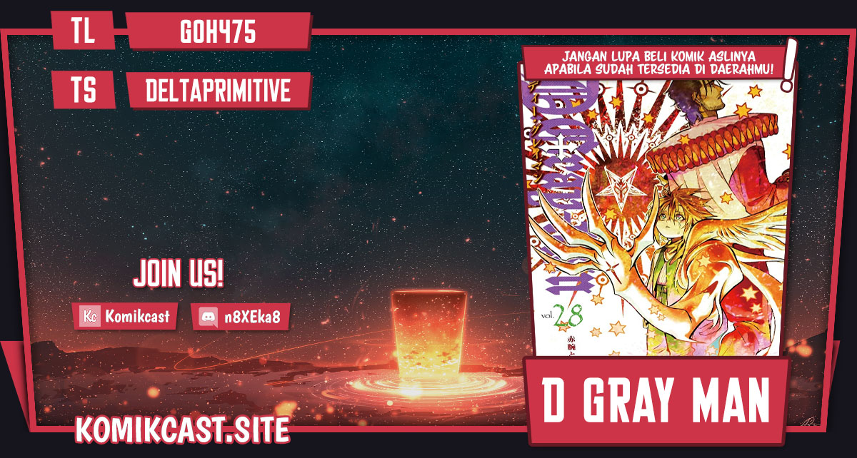D Gray Man Chapter 235 Gambar 1