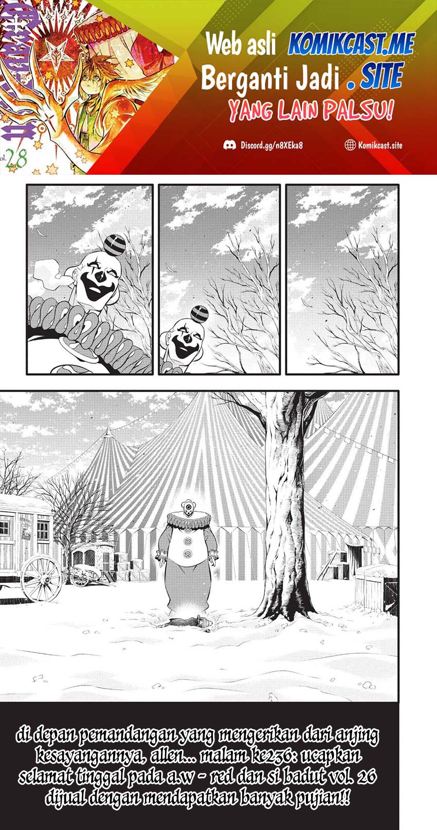 D Gray Man Chapter 236 Gambar 2