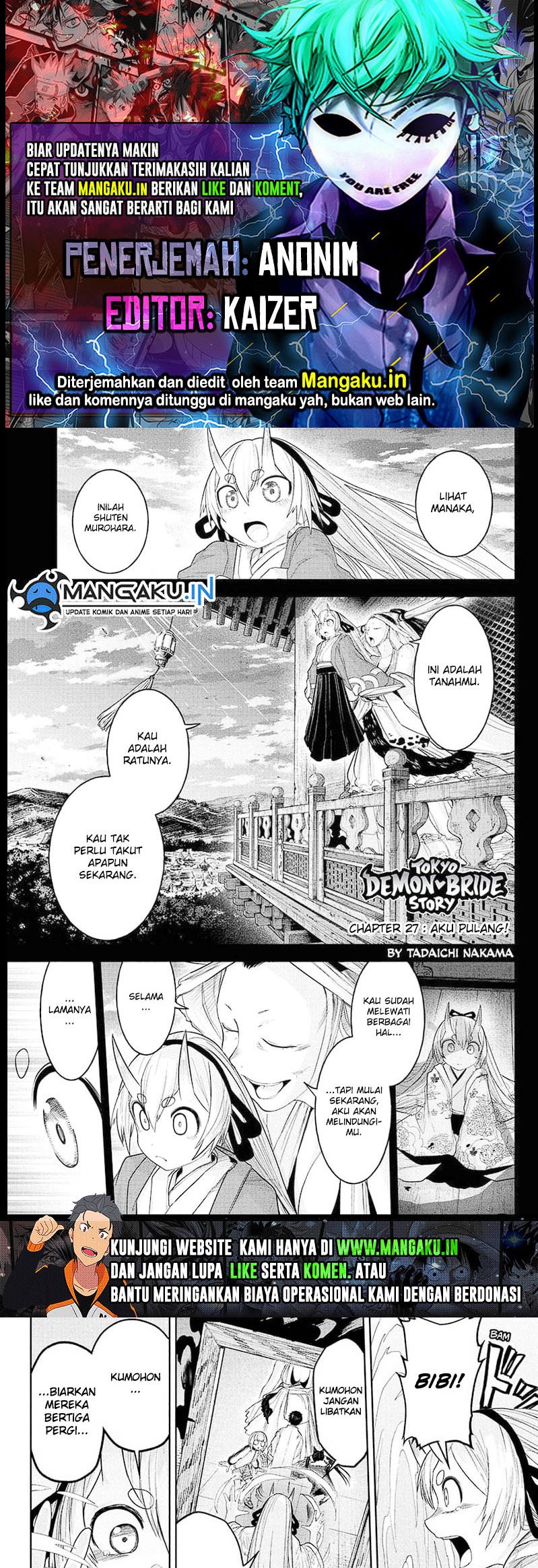 Dai Tokyo Oniyome-den Chapter 27 Gambar 1