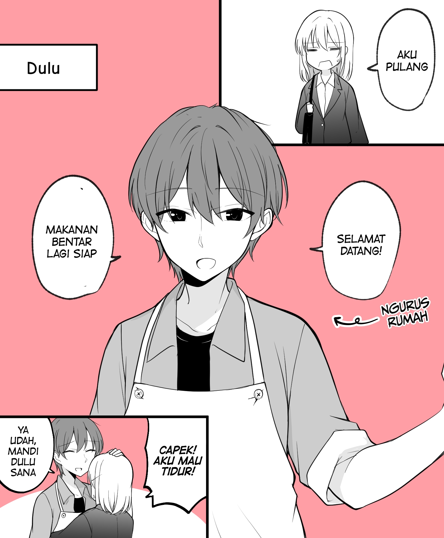 Daily Life of a Couple in Which the Boyfriend Became a Girl One Day Chapter 07 Gambar 1