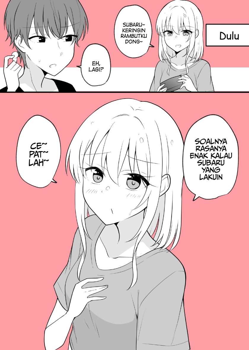 Daily Life of a Couple in Which the Boyfriend Became a Girl One Day Chapter 18 Gambar 1