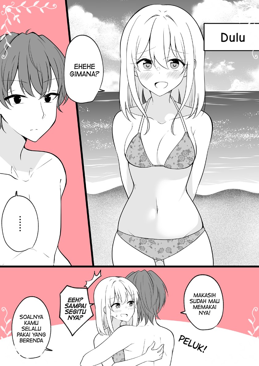 Daily Life of a Couple in Which the Boyfriend Became a Girl One Day Chapter 23 Gambar 1