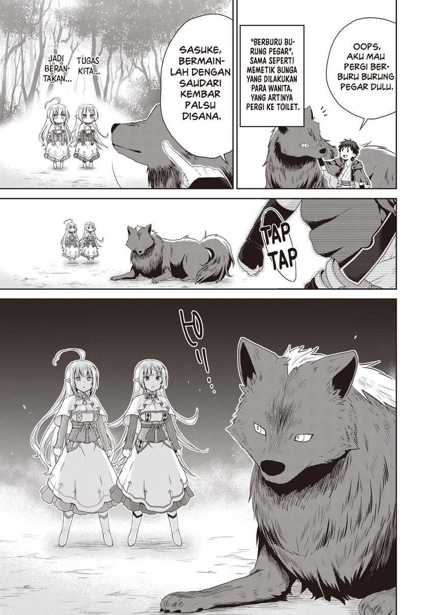 Dakara Katte Ni Yusha Toka Hao Ni Nintei Sun No Yamero Yo! Elf Zoku Mo Kokuo Sama Mo Hirefusu Hodo Ore Ha Idaina Yakuwarirashi Chapter 04 Gambar 13