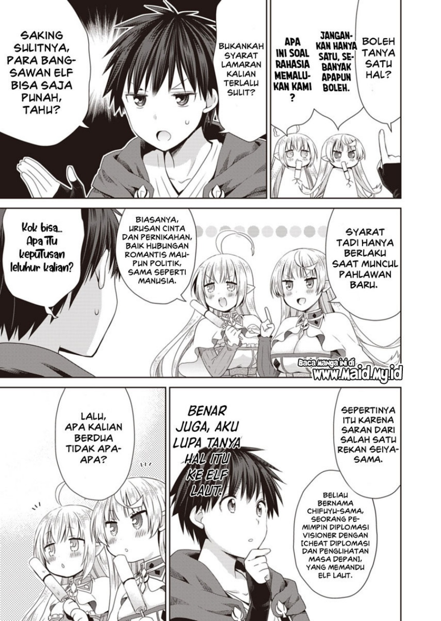Dakara Katte Ni Yusha Toka Hao Ni Nintei Sun No Yamero Yo! Elf Zoku Mo Kokuo Sama Mo Hirefusu Hodo Ore Ha Idaina Yakuwarirashi Chapter 09 Gambar 11