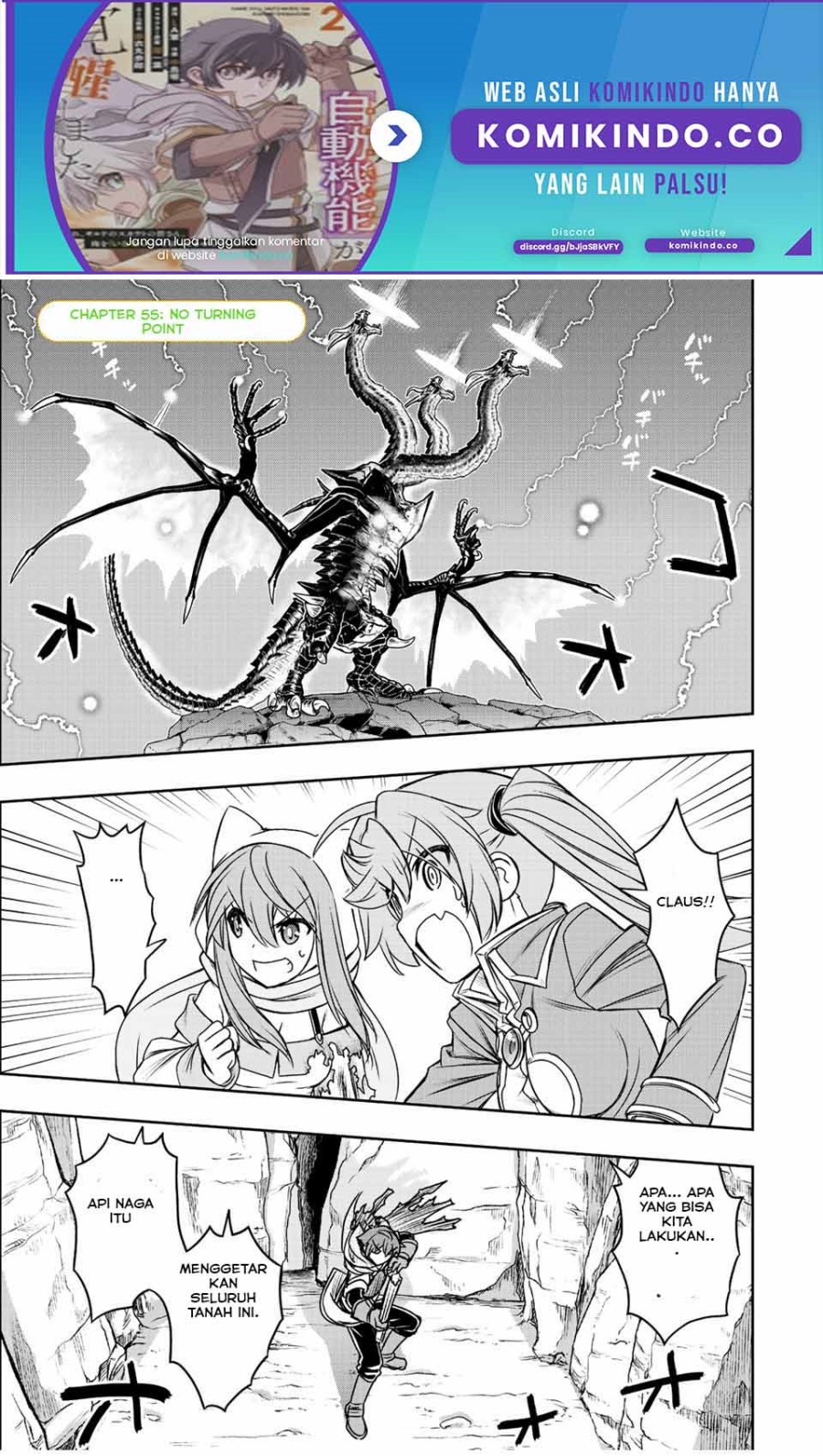 Dame Skill [Auto Mode] ga Kakuseishimashita ~Are, Guild no Scout-san, Ore wo “Iranai”-tte Itte Masendeshita?~ Chapter 55 Gambar 2