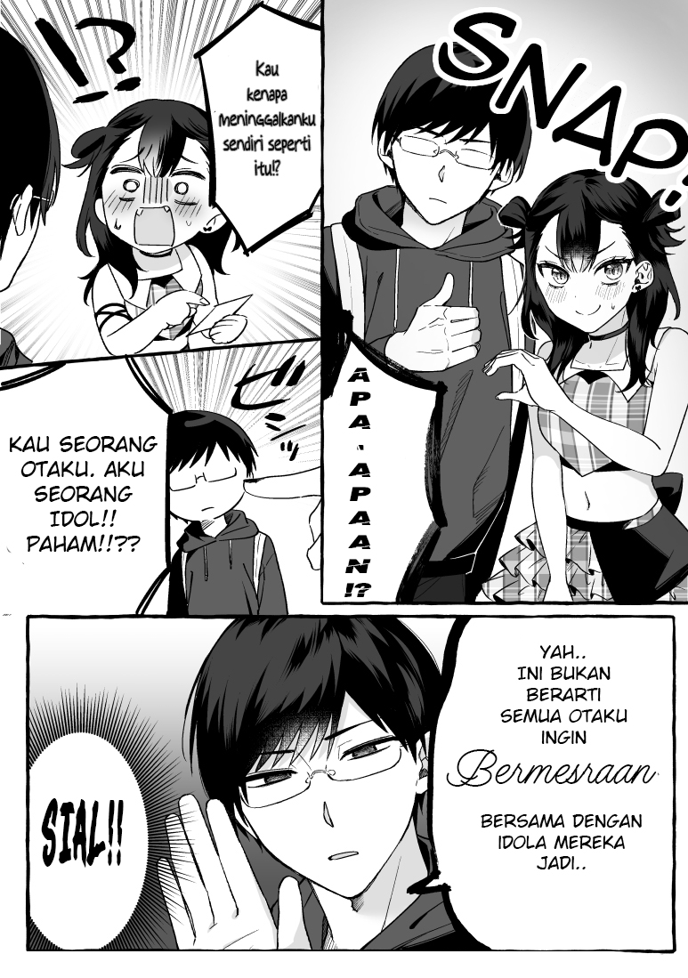 Damedol to Sekai ni Hitori Dake no Fan Chapter 02.2 Gambar 3