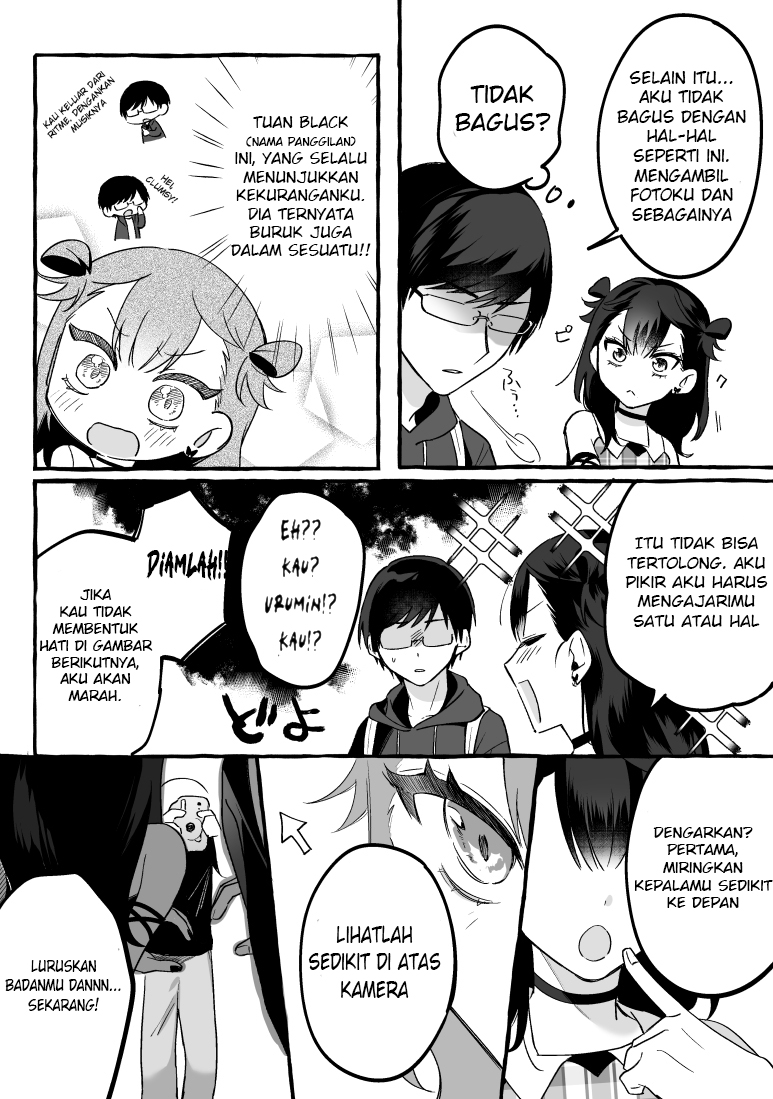 Damedol to Sekai ni Hitori Dake no Fan Chapter 02.2 Gambar 4