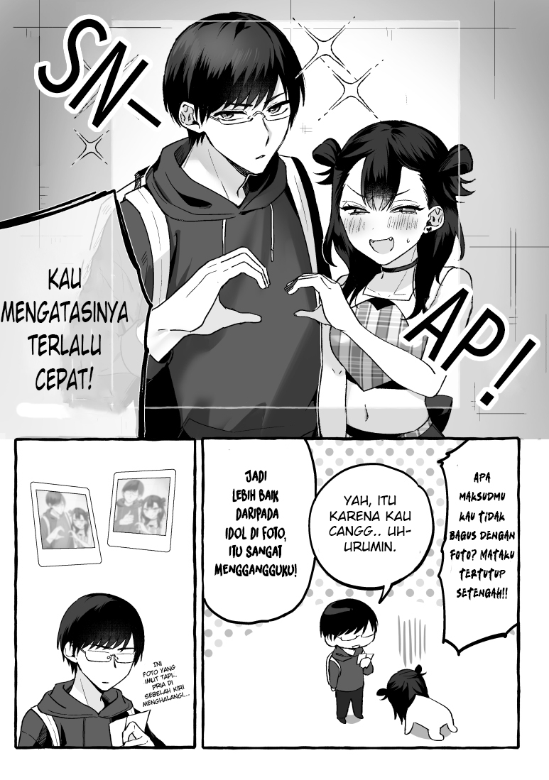 Damedol to Sekai ni Hitori Dake no Fan Chapter 02.2 Gambar 5