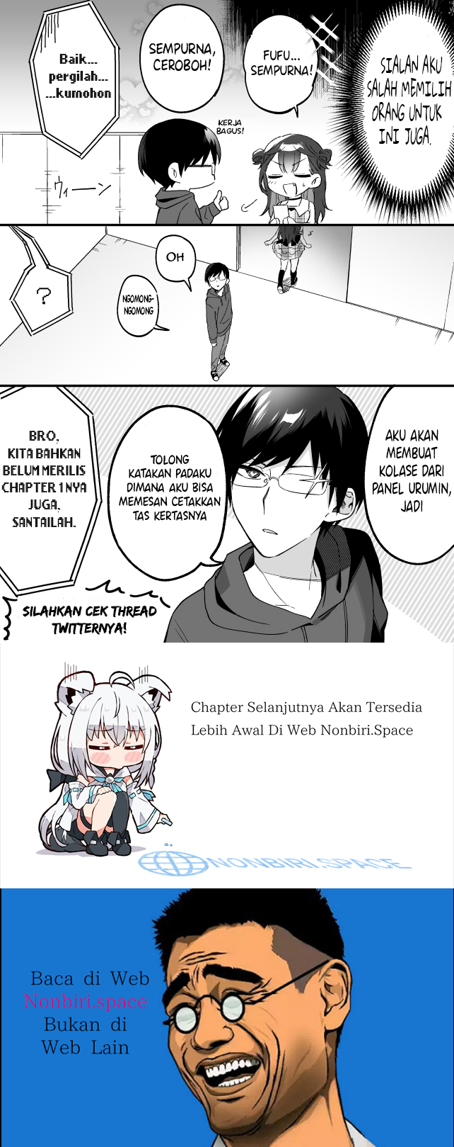 Damedol to Sekai ni Hitori Dake no Fan Chapter 07.5 Gambar 4