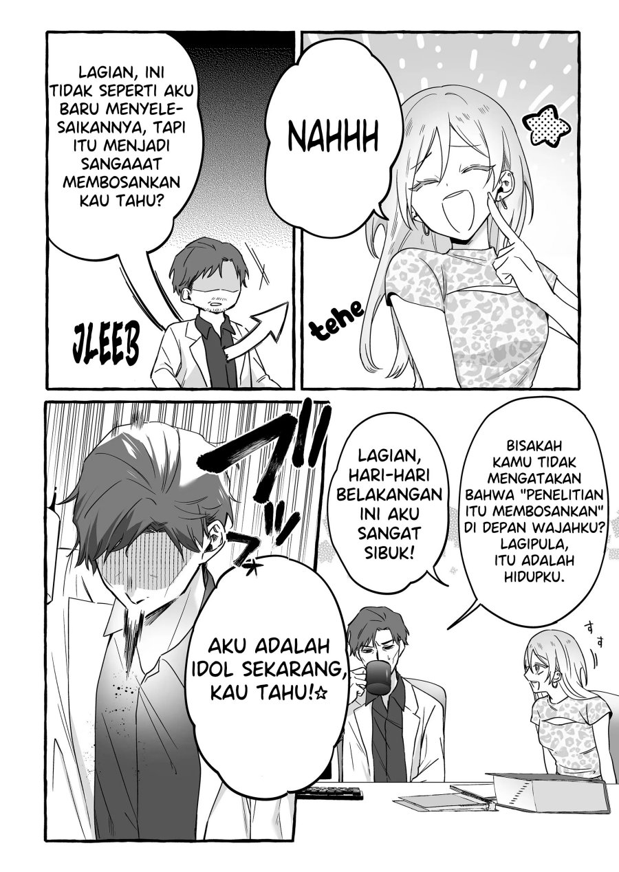 Damedol to Sekai ni Hitori Dake no Fan (Serialization) Chapter 14 Gambar 10