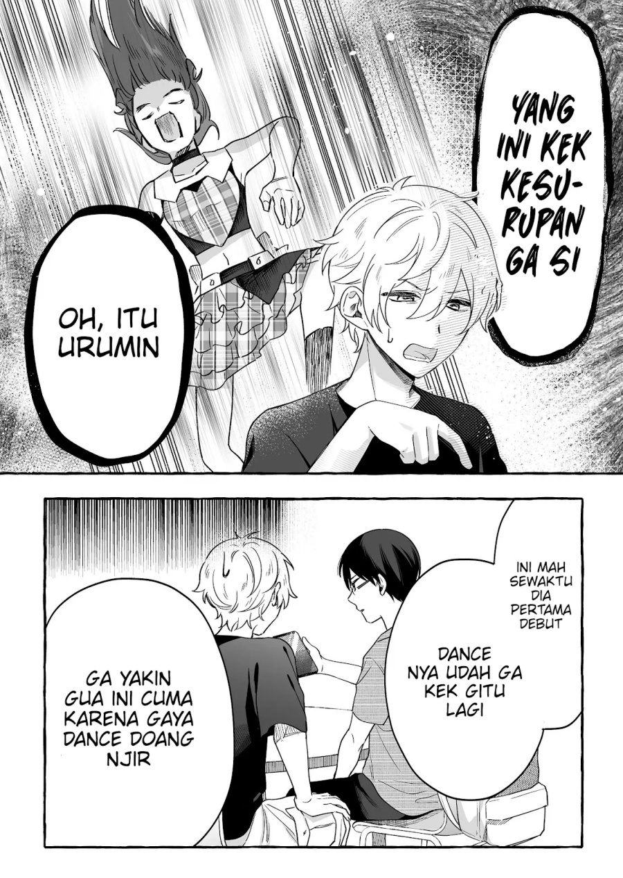 Damedol to Sekai ni Hitori Dake no Fan (Serialization) Chapter 22 Gambar 9