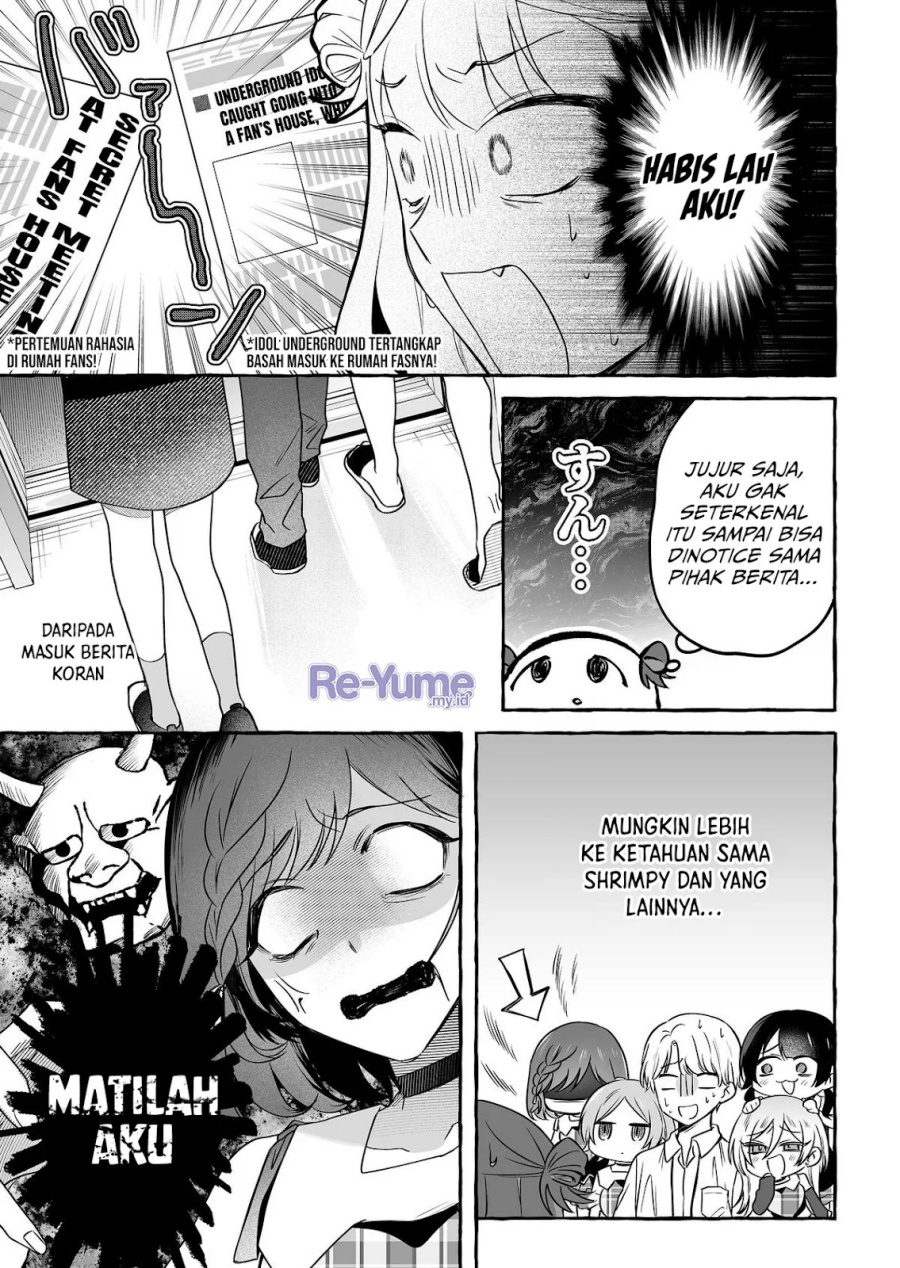 Damedol to Sekai ni Hitori Dake no Fan (Serialization) Chapter 43 Gambar 6